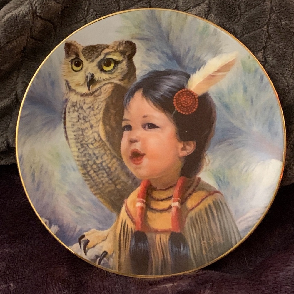 "Small & Wise" Gregory Perillo Fine Porcelain Plate